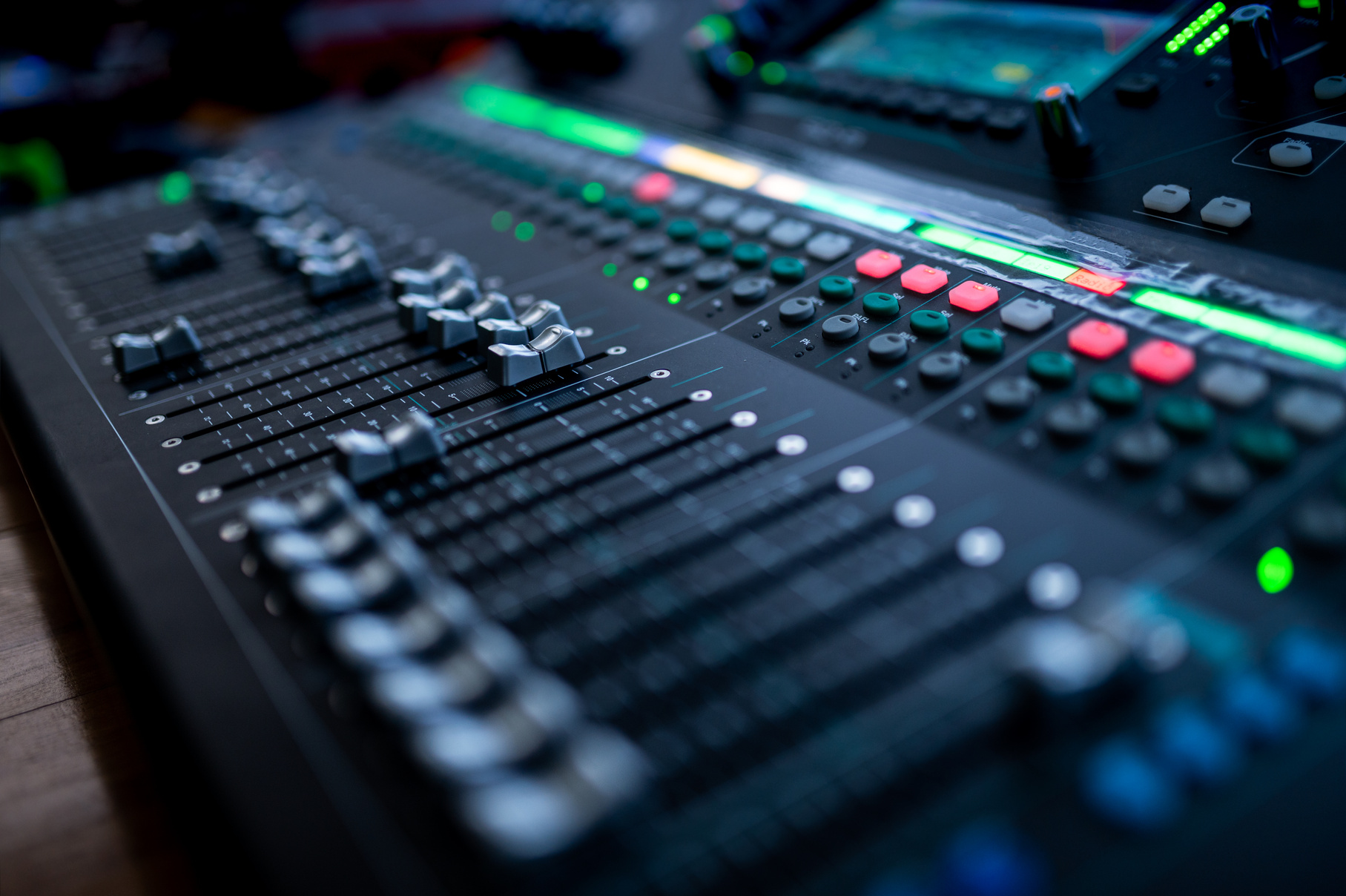 mixer audio equipment record music