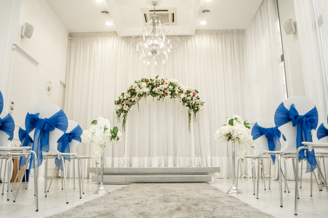 Decorated Wedding Venue
